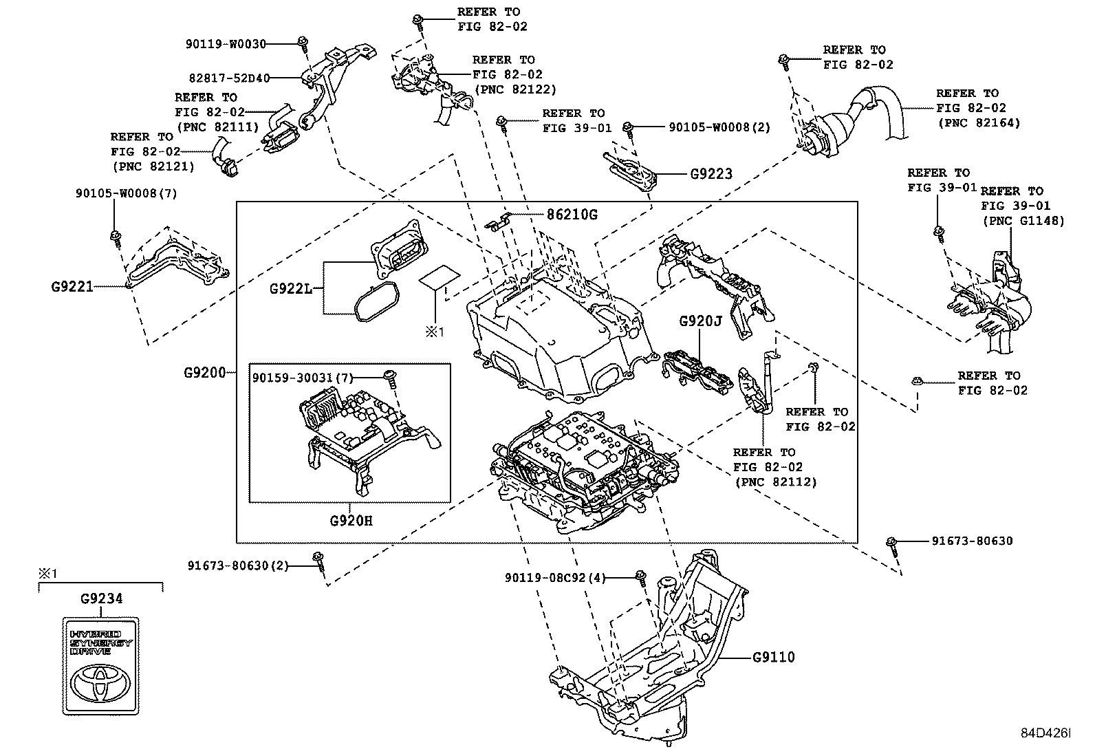 G9221-52010 COVER, INVERTER product image