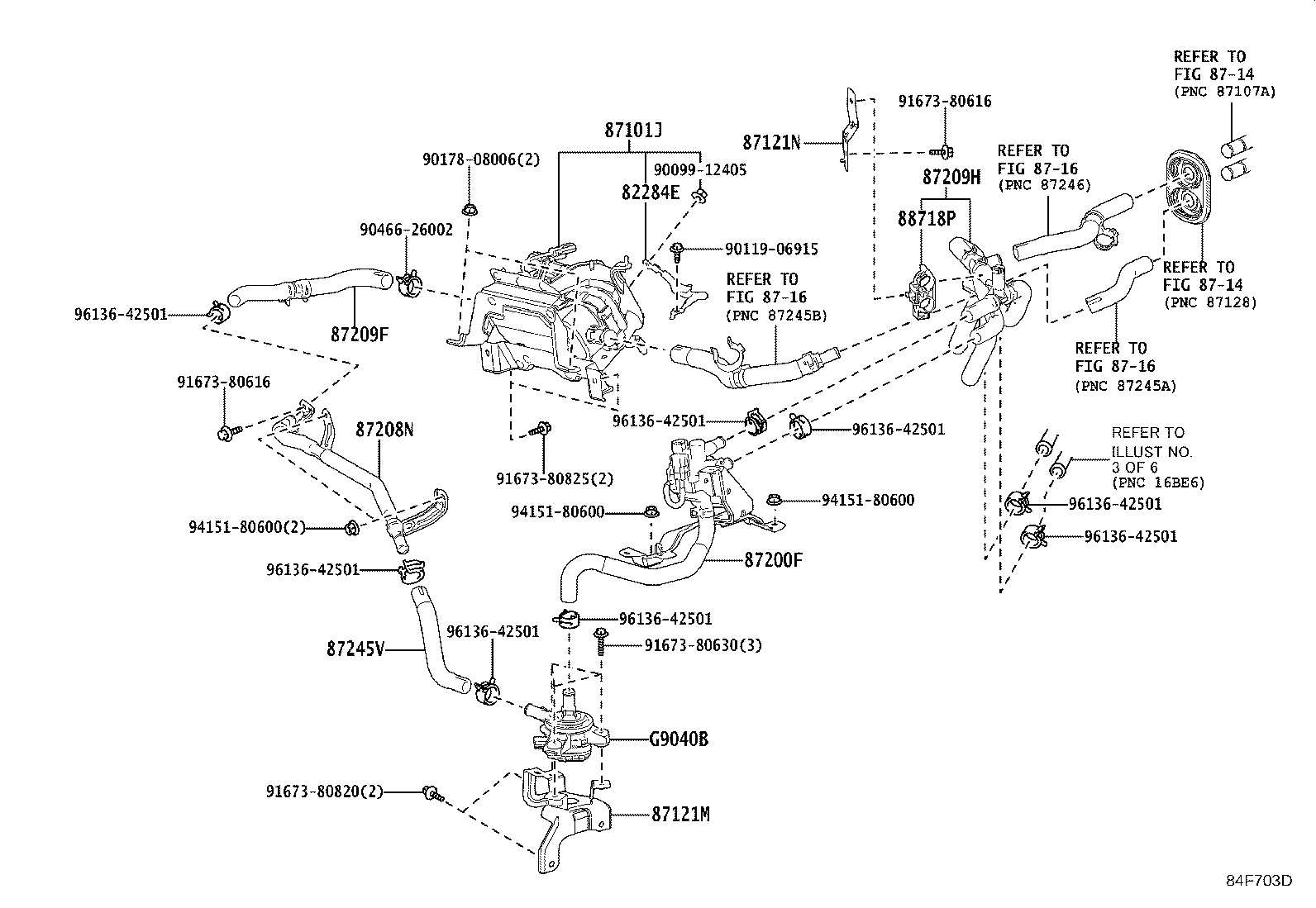 16035-97401 JOINT SUB-ASSY, WATER HOSE product image