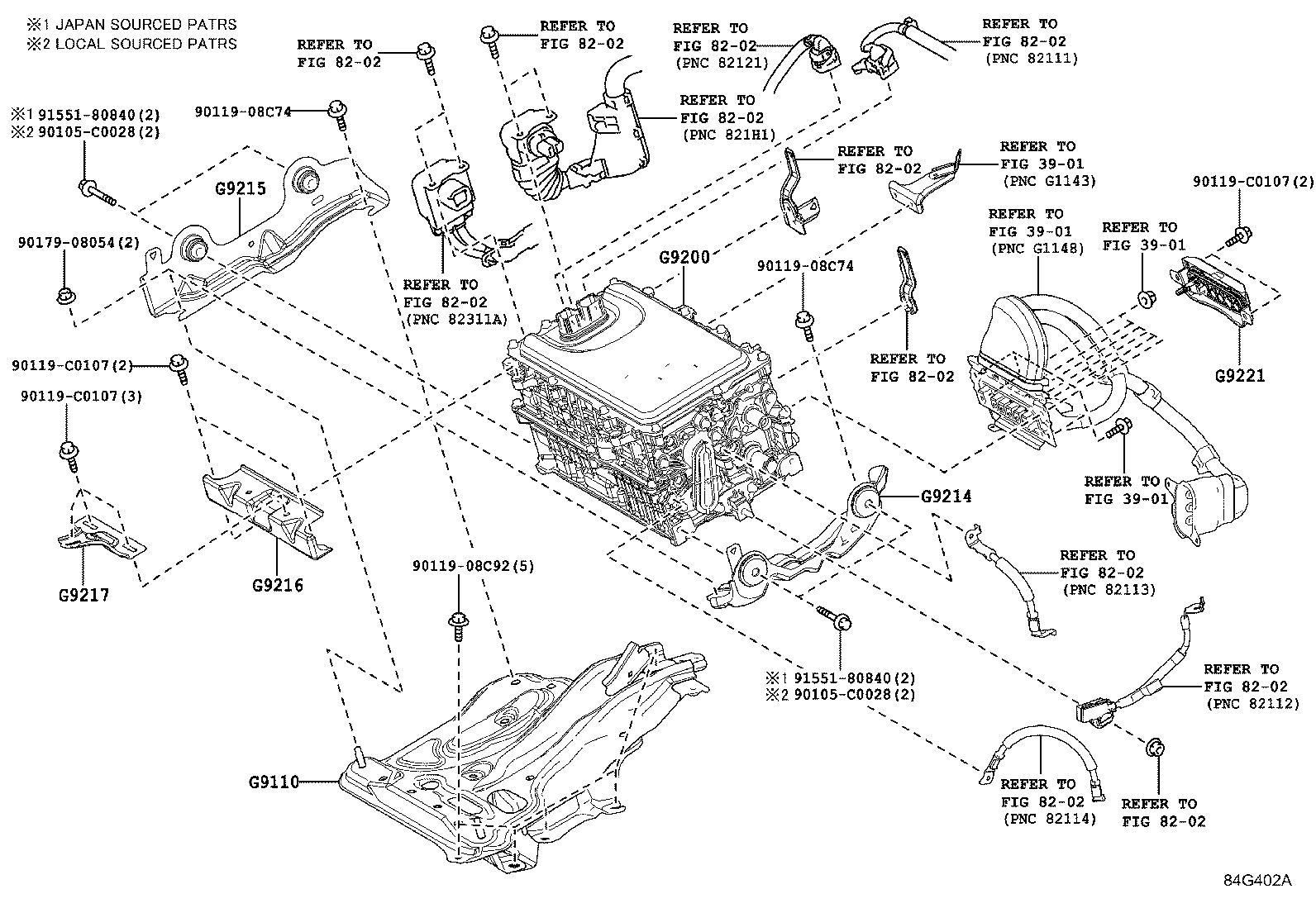 G9214-02040 BRACKET, INVERTER, NO.1 product image