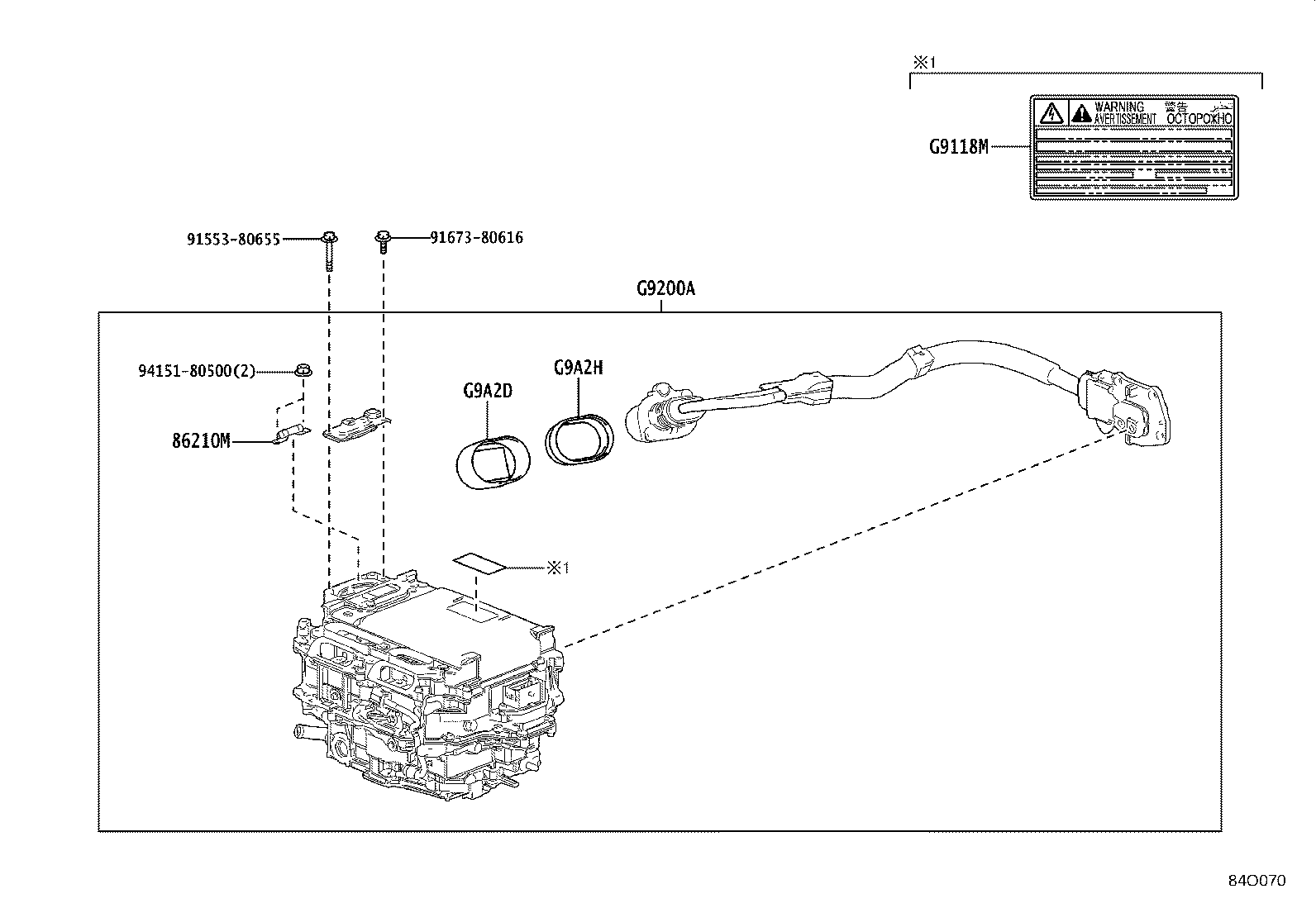 G9205-11020 Toyota Reference Part product image