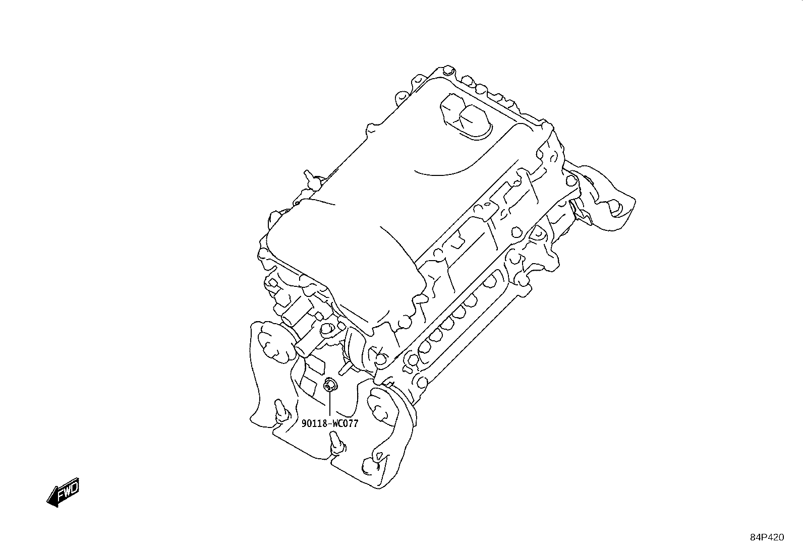 G92A0-66040 INVERTER ASSY, HYBRID MOTOR CONTROL product image