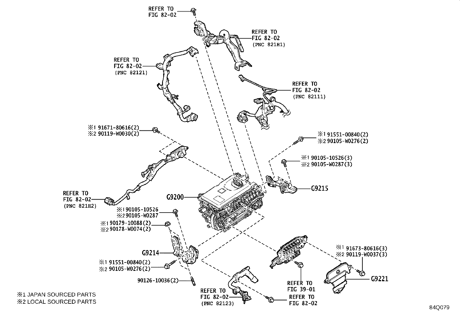 G9214-33040 BRACKET, INVERTER, NO.1 product image