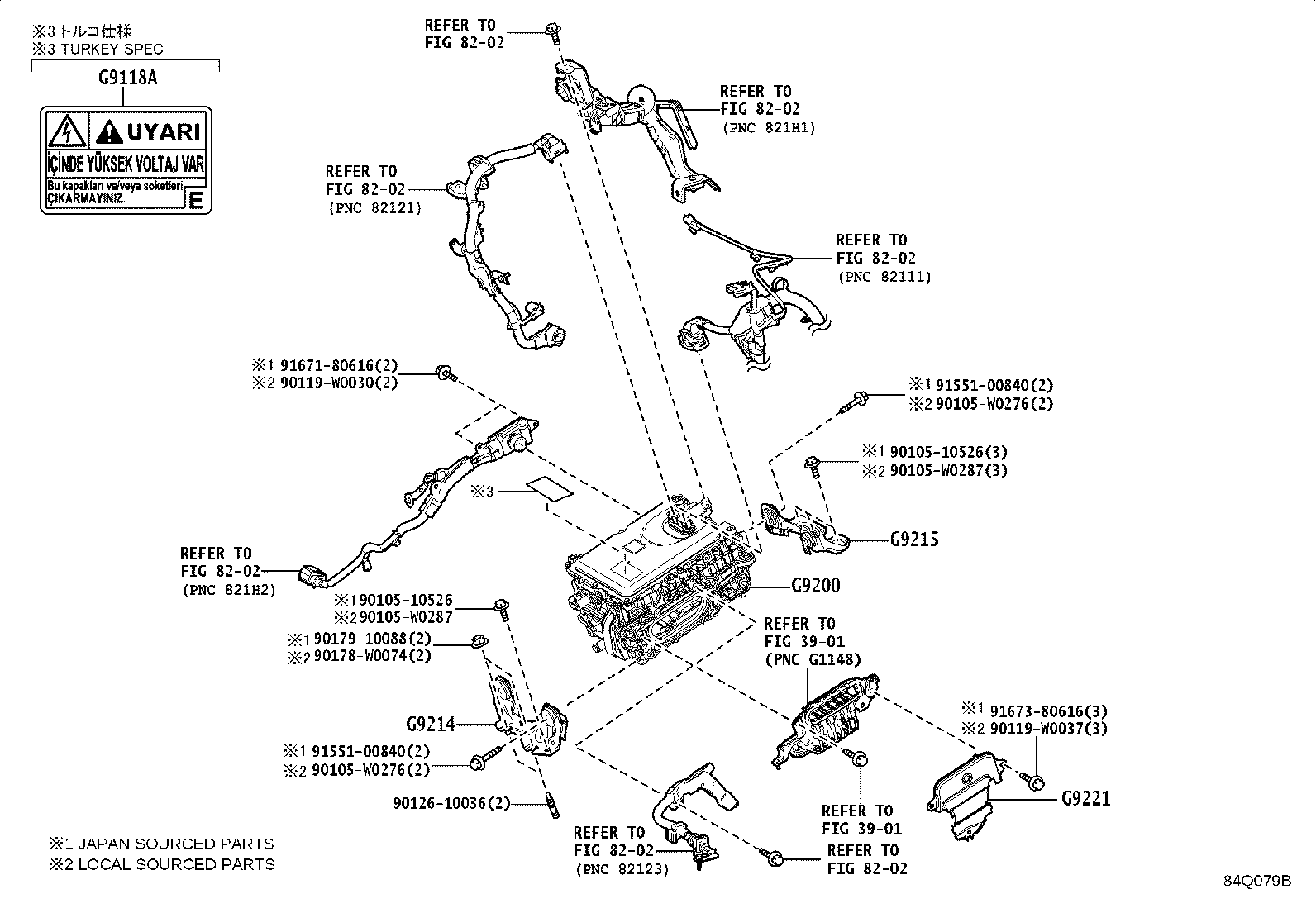 G9214-33040 BRACKET, INVERTER, NO.1 product image