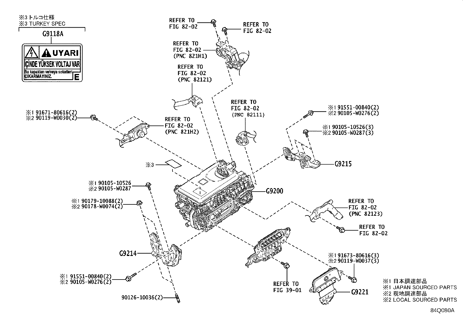 G9214-33040 BRACKET, INVERTER, NO.1 product image