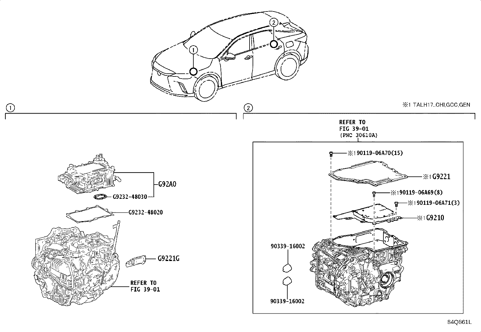 G92A0-48394 INVERTER ASSY, HYBRID MOTOR CONTROL product image