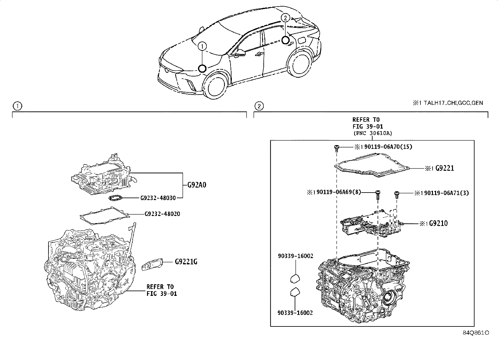 G92A0-48394 INVERTER ASSY, HYBRID MOTOR CONTROL product image
