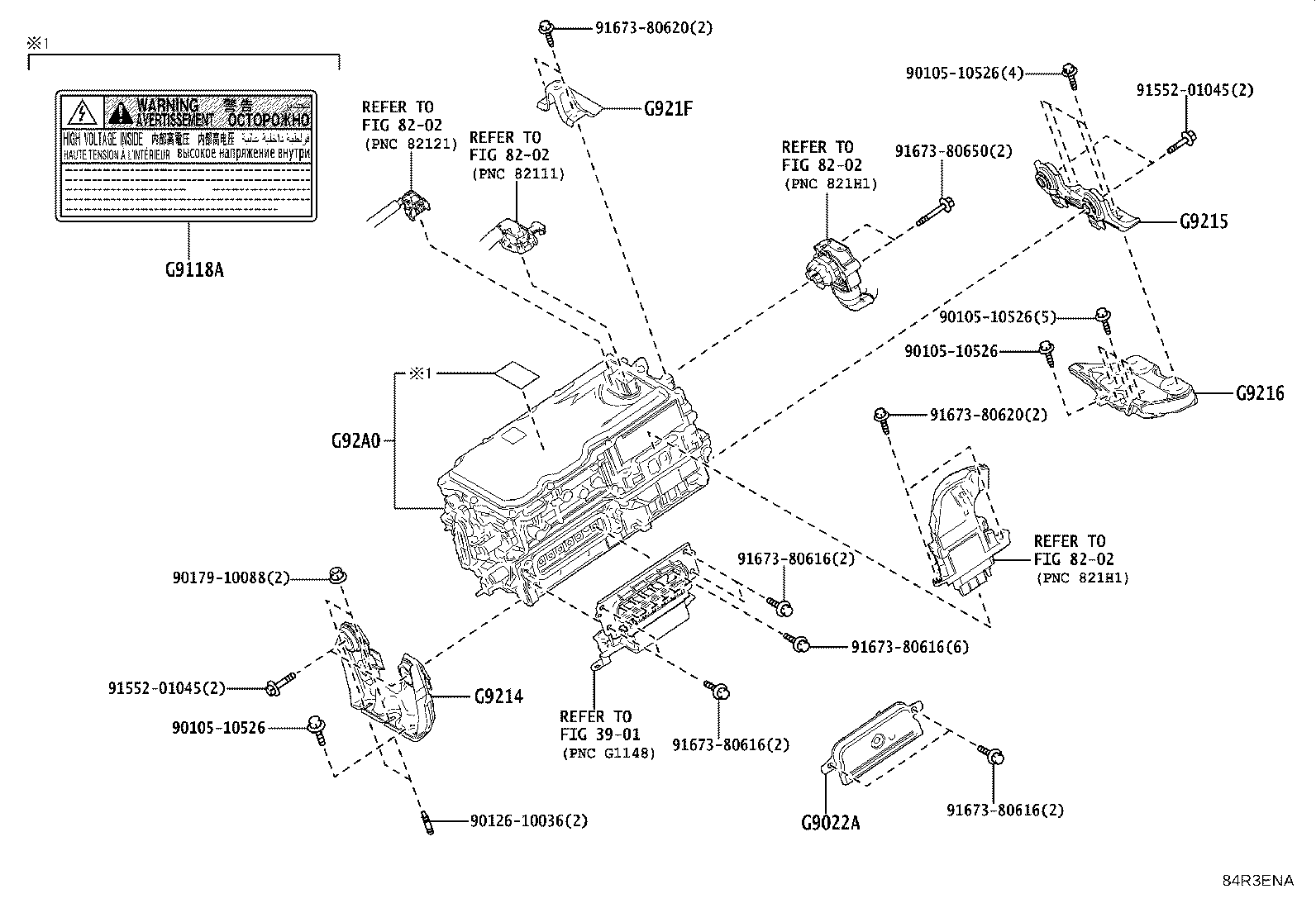 G92A0-48403 INVERTER ASSY, HYBRID MOTOR CONTROL product image