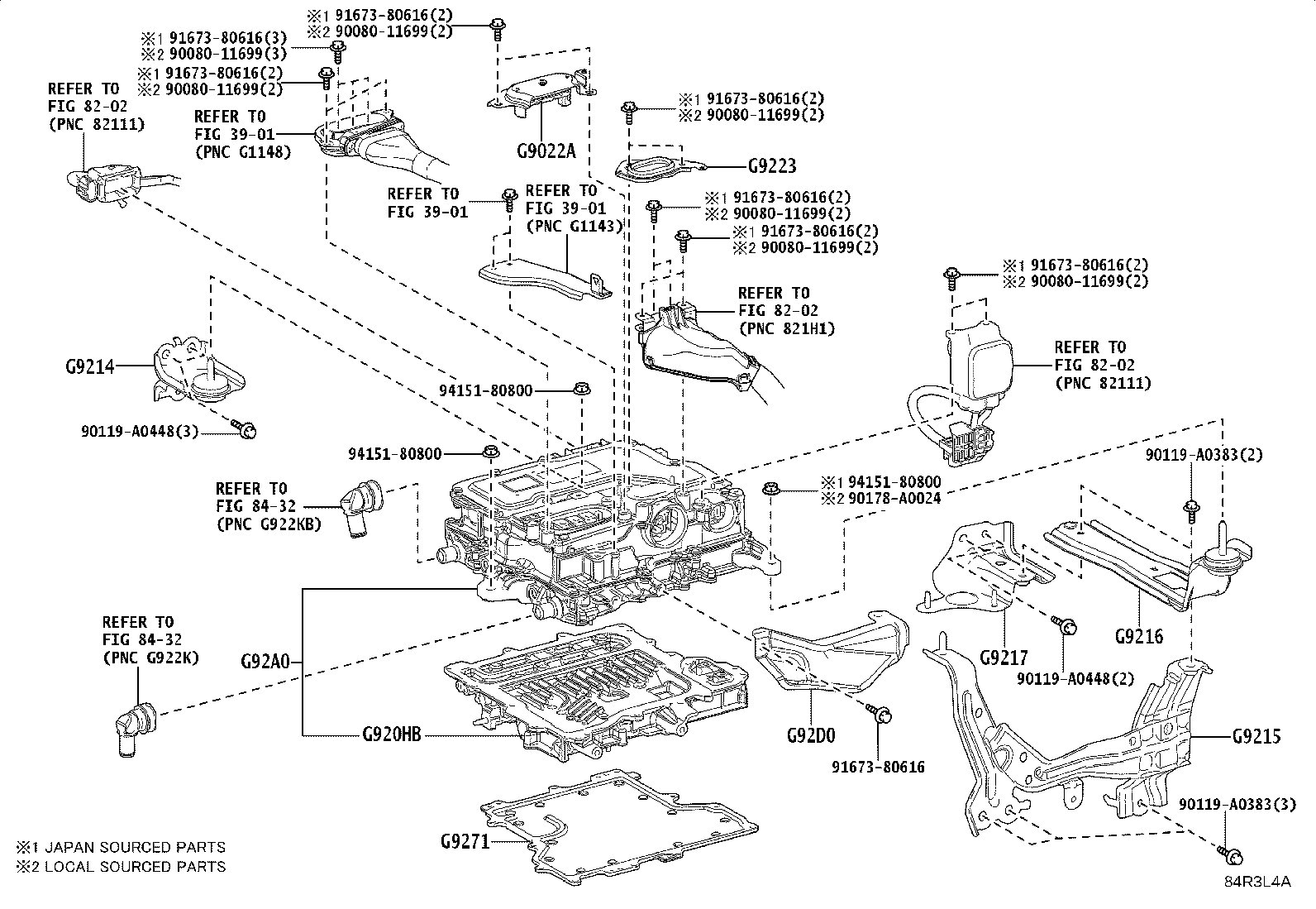 G9216-04010 BRACKET, INVERTER, NO.3 product image
