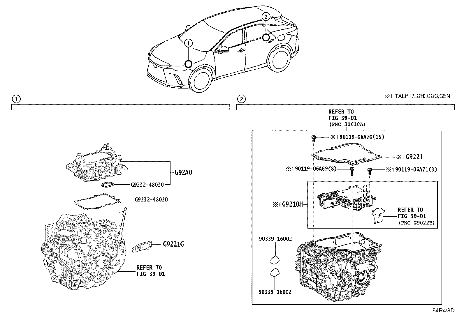 G92A0-48394 INVERTER ASSY, HYBRID MOTOR CONTROL product image
