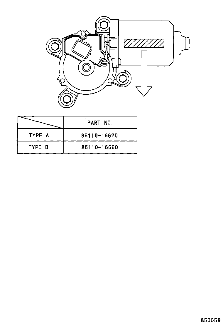 85214-20330 RUBBER, WIPER, RH product image
