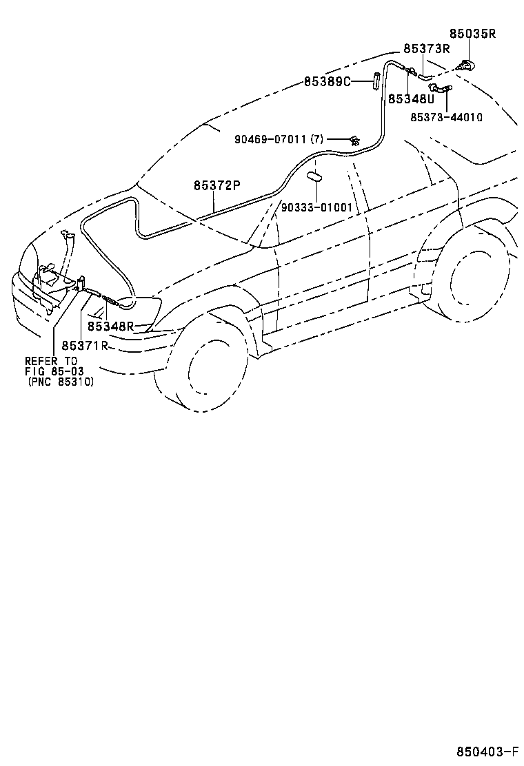 85389-48020 PROTECTOR, WASHER product image