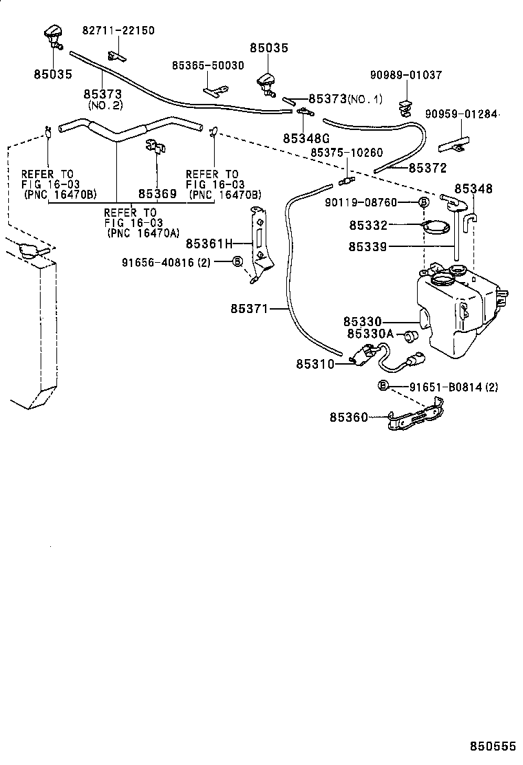 85316-30150 CAP, FRONT WASHER TANK product image