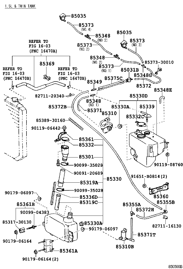 85315-30130 JAR ASSY, WINDSHIELD WASHER product image