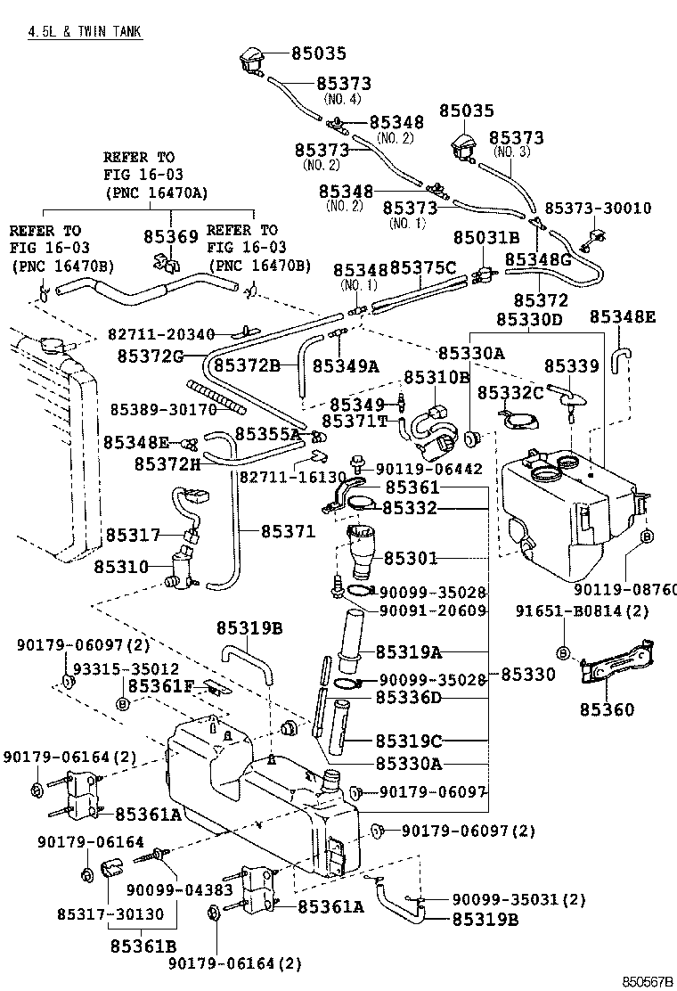 85315-30130 JAR ASSY, WINDSHIELD WASHER product image