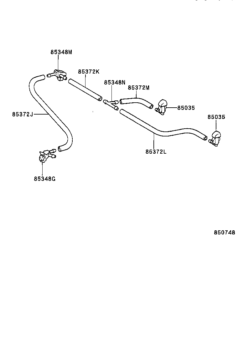 85315-35261 JAR ASSY, WINDSHIELD WASHER product image