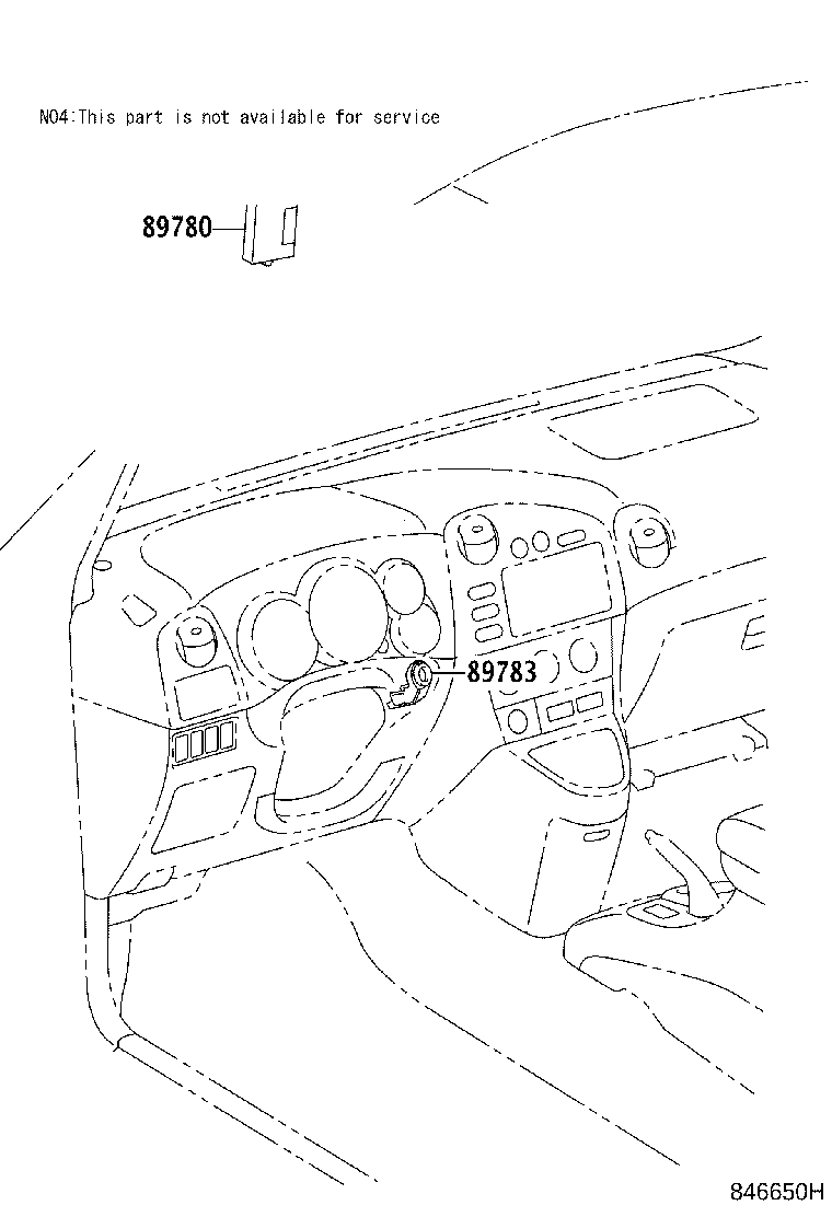 85221-AC010 ARM, FRONT WIPER, LH product image