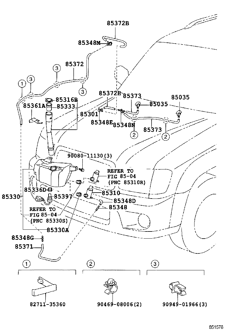 85315-0C040 JAR ASSY, WINDSHIELD WASHER product image