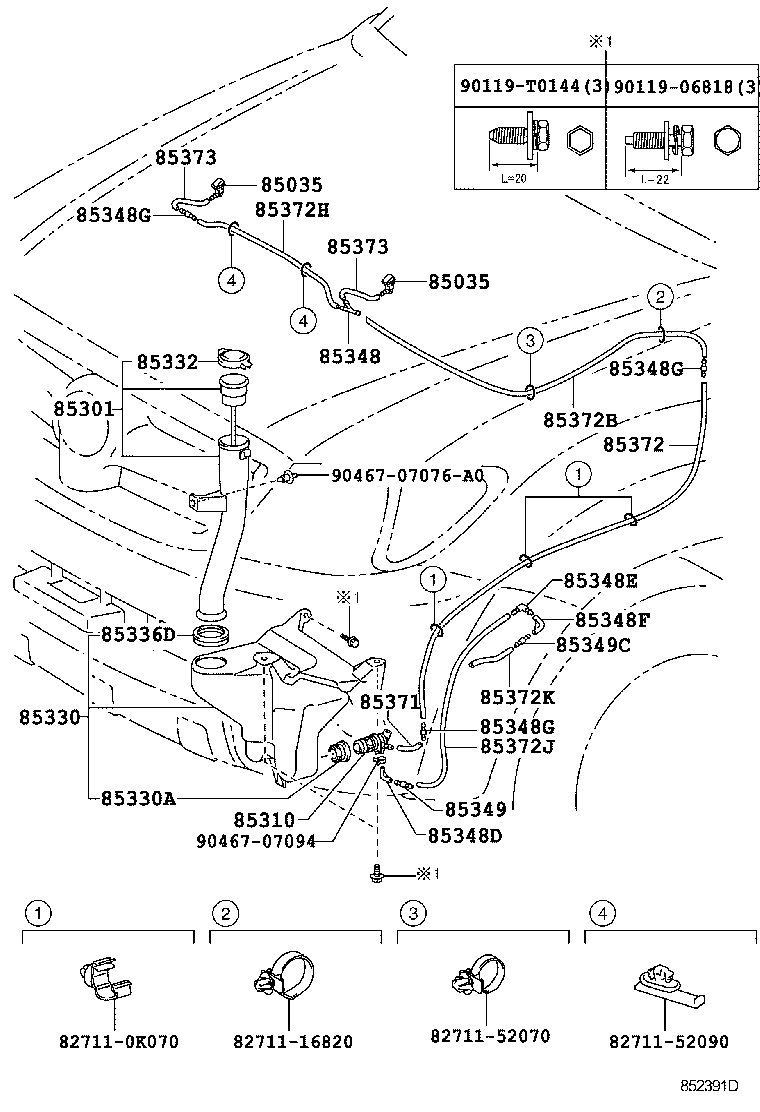 85315-0K140 JAR ASSY, WINDSHIELD WASHER product image