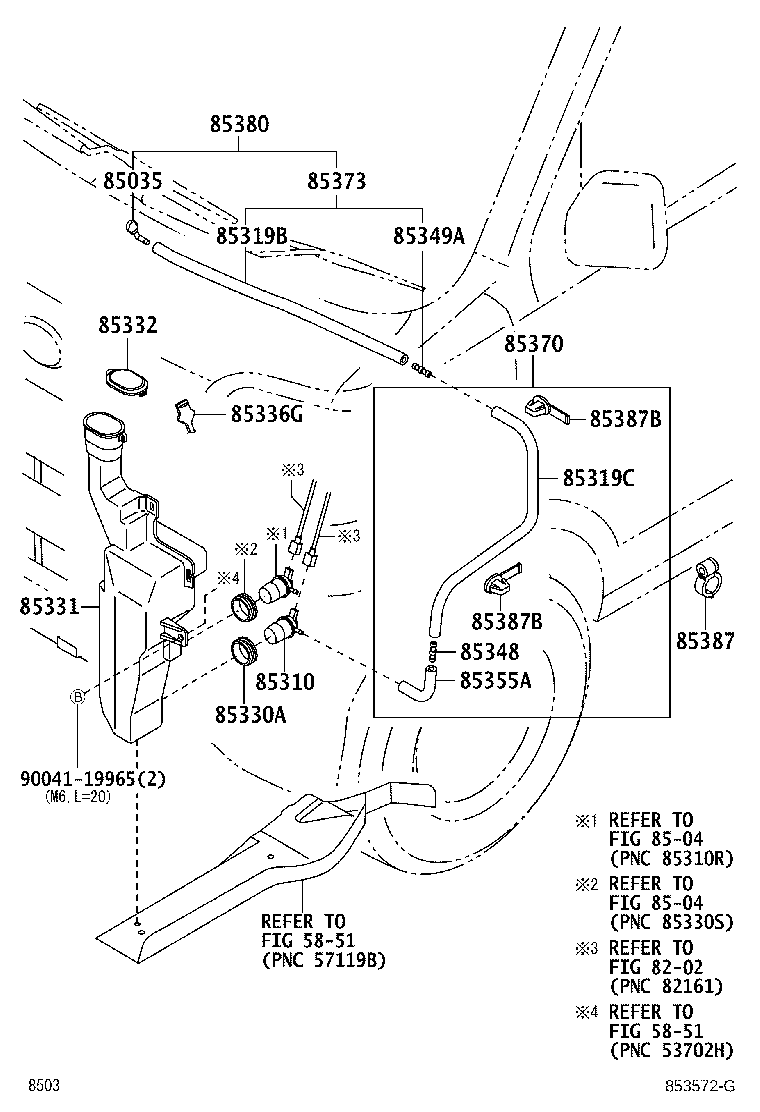 82711-2C150 CLAMP NO.1 (FOR WINDSEIELD WASHER) product image