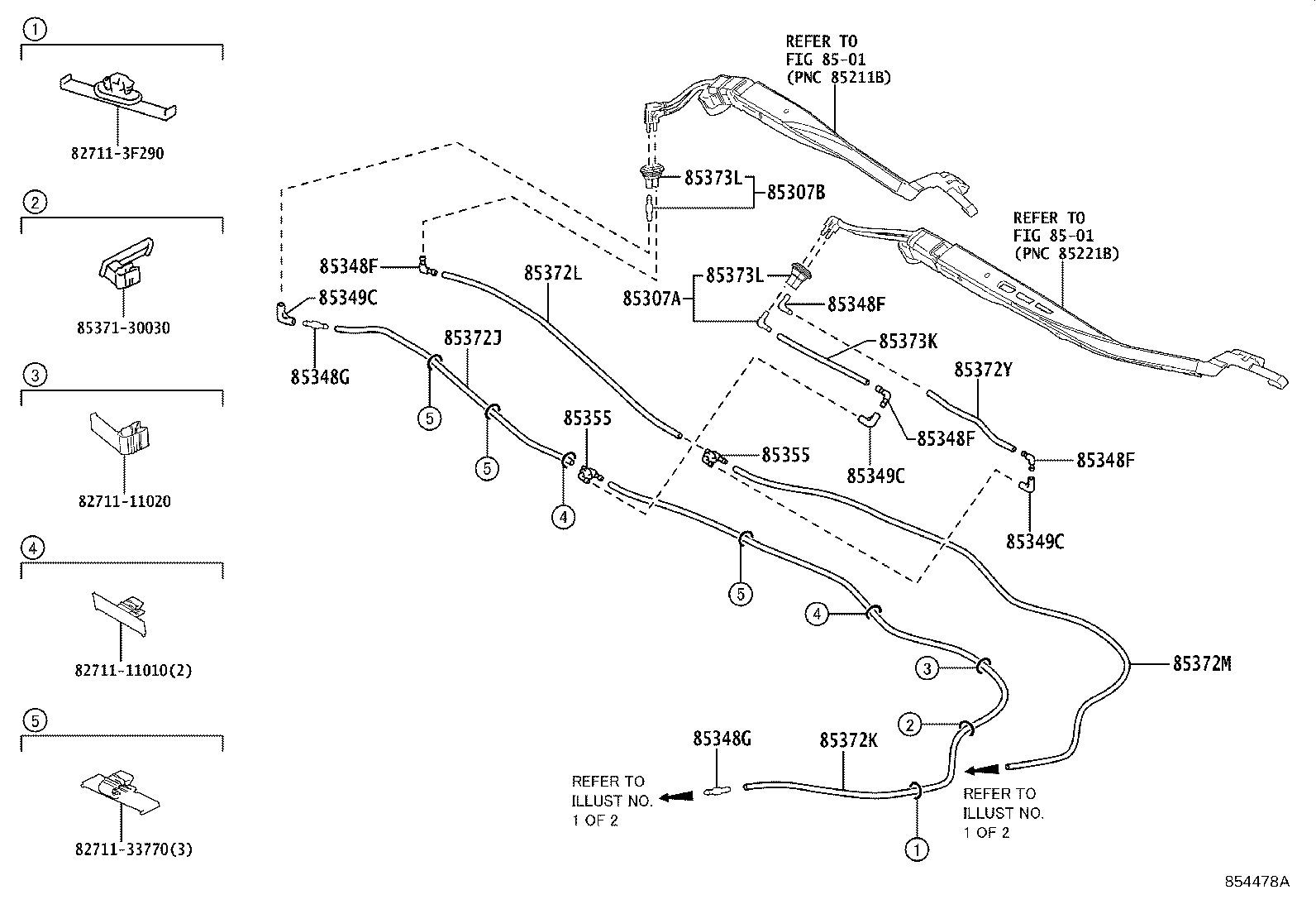 85315-62060 JAR ASSY, WINDSHIELD WASHER product image