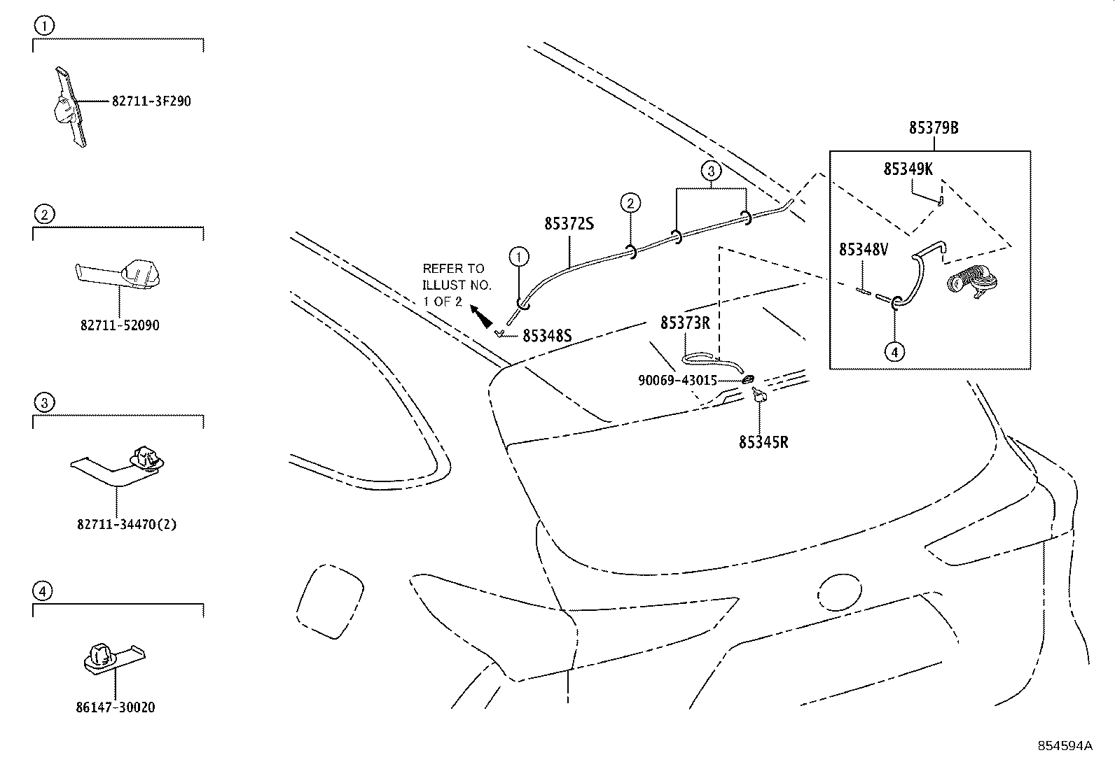 867F2-0E040 Toyota Reference Part product image