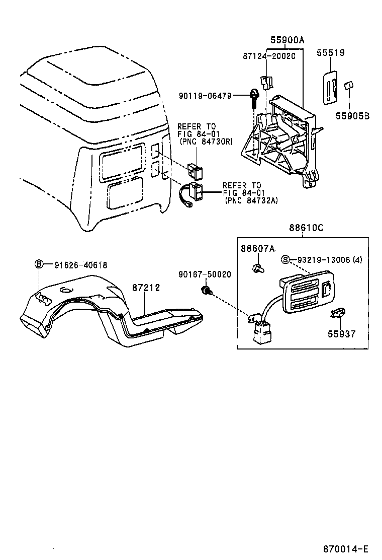 55843-60060 DUCT, HEATER TO REGISTER, NO.1 product image