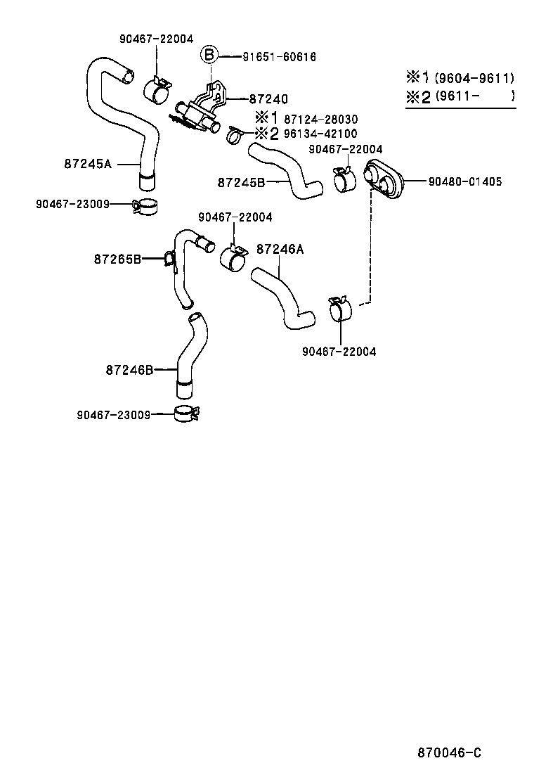 87240-35040 VALVE ASSY, HEATER WATER product image