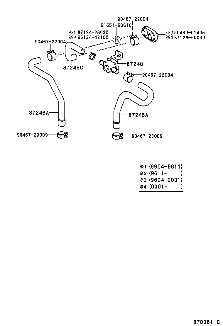 87240-35040 VALVE ASSY, HEATER WATER product image