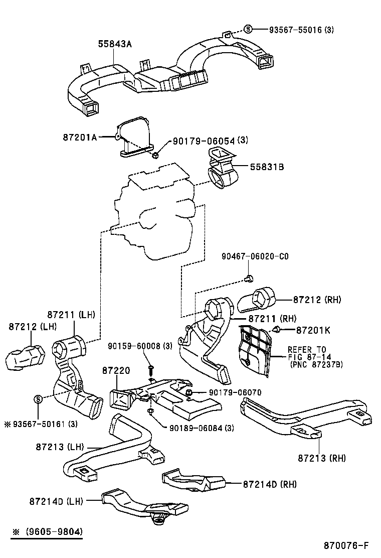 89437-60040-B0 COVER, SENSOR product image