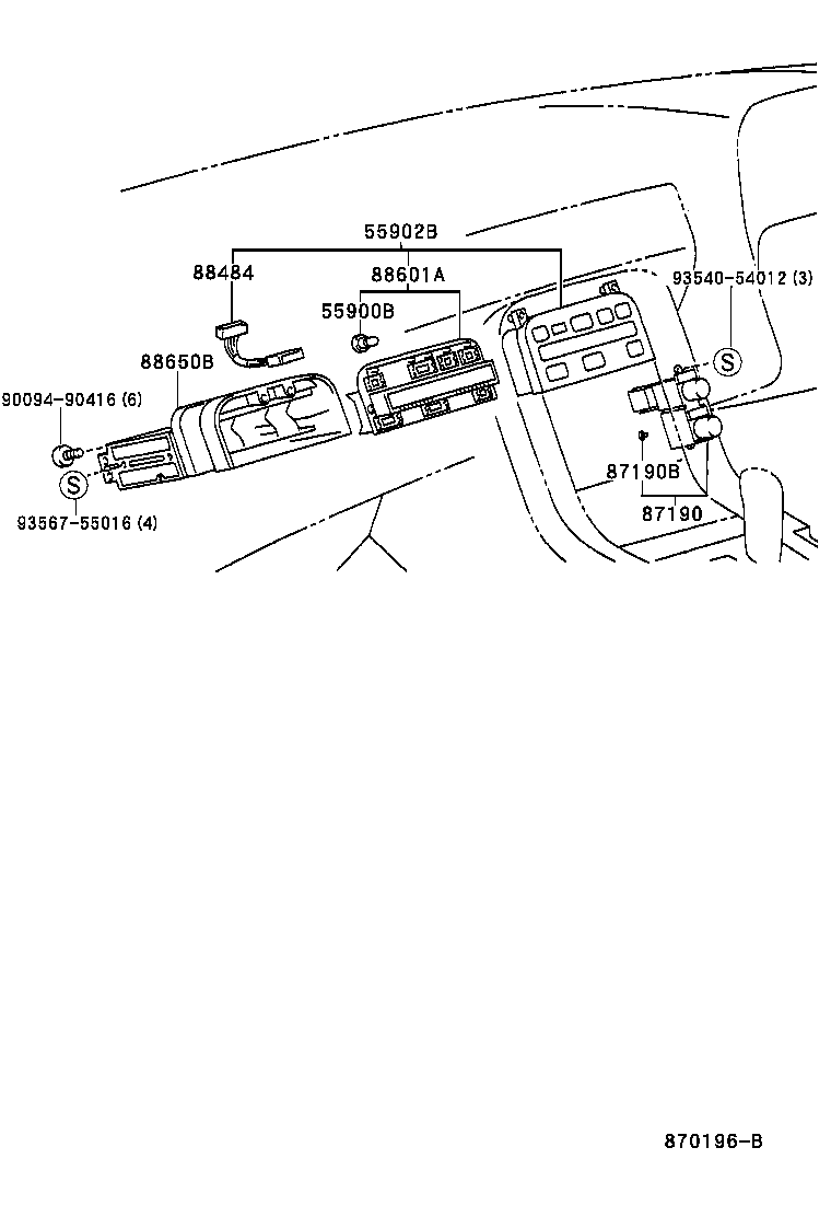 55846-24020 DUCT, HEATER TO REGISTER, NO.4 product image