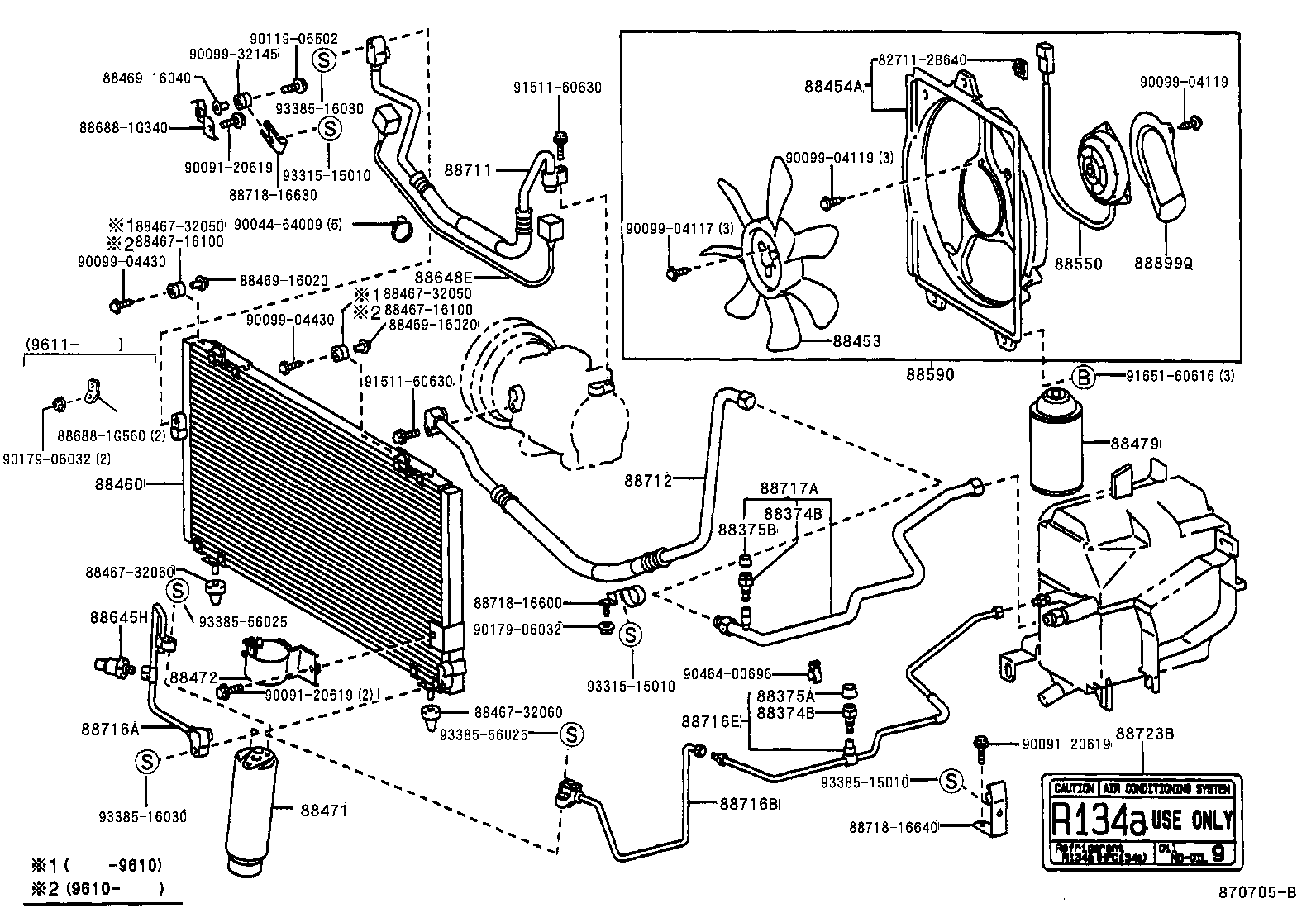 88460-16420 CONDENSER ASSY, COOLER product image