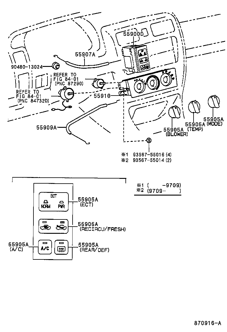 55843-AC010 DUCT, HEATER TO REGISTER, NO.1 product image