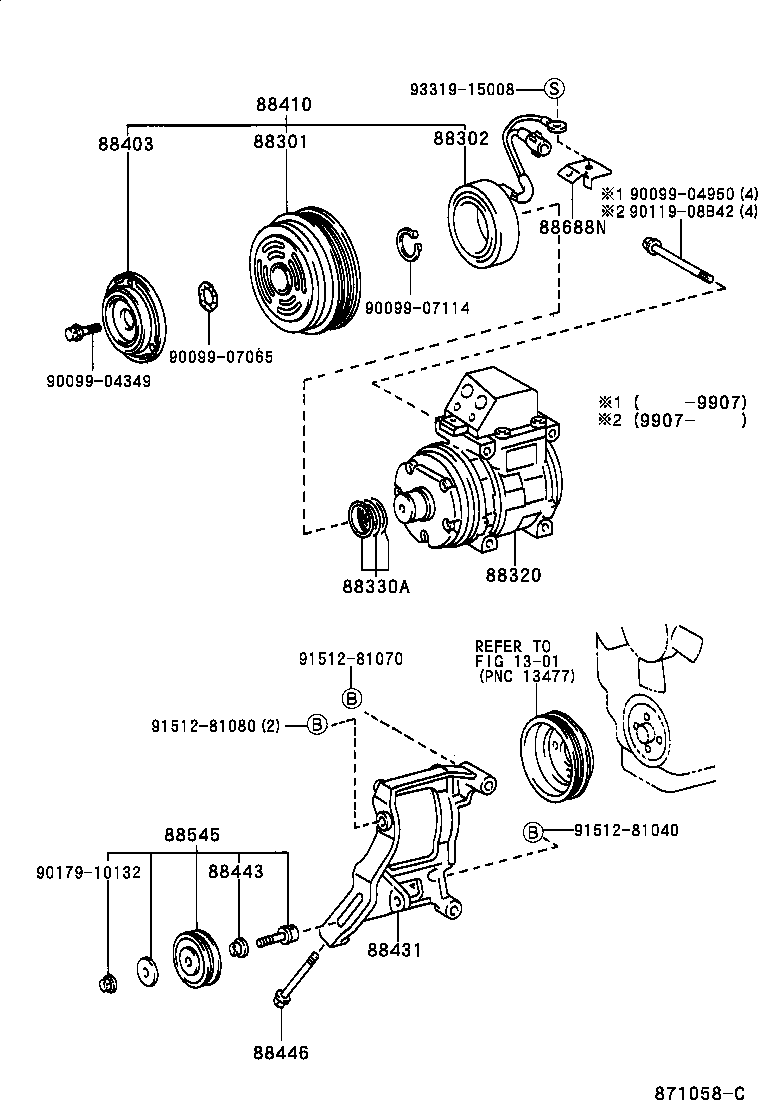88320-26670 COMPRESSOR ASSY, COOLER product image