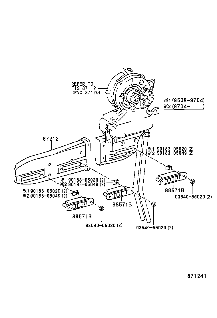 55907-26060 CABLE SUB-ASSY, TEMPERATURE CONTROL product image