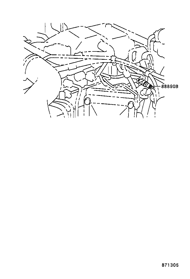 55843-65030 DUCT, HEATER TO REGISTER, NO.1 product image