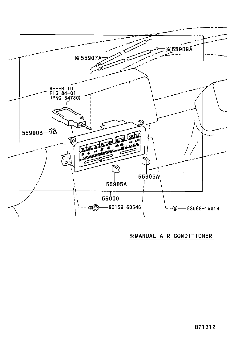 55843-12240 DUCT, HEATER TO REGISTER, NO.1 product image