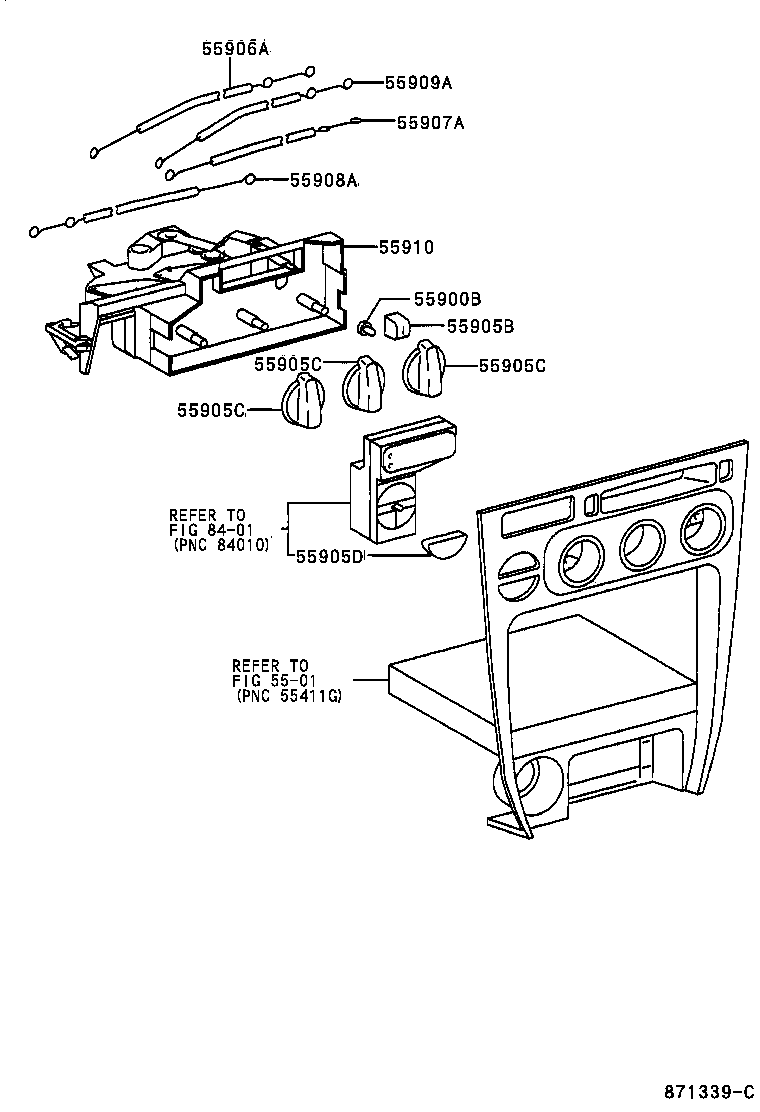 55846-12270 DUCT, HEATER TO REGISTER, NO.4 product image