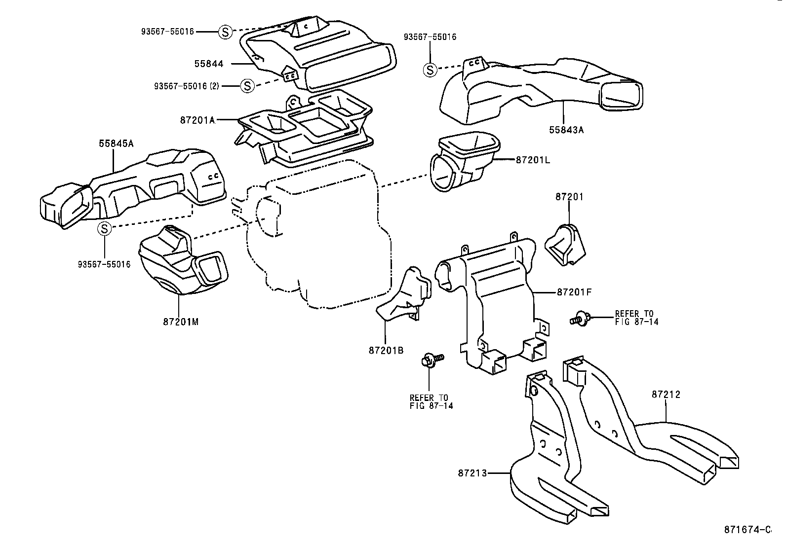 55902-33150 CONTROL SUB-ASSY, HEATER product image
