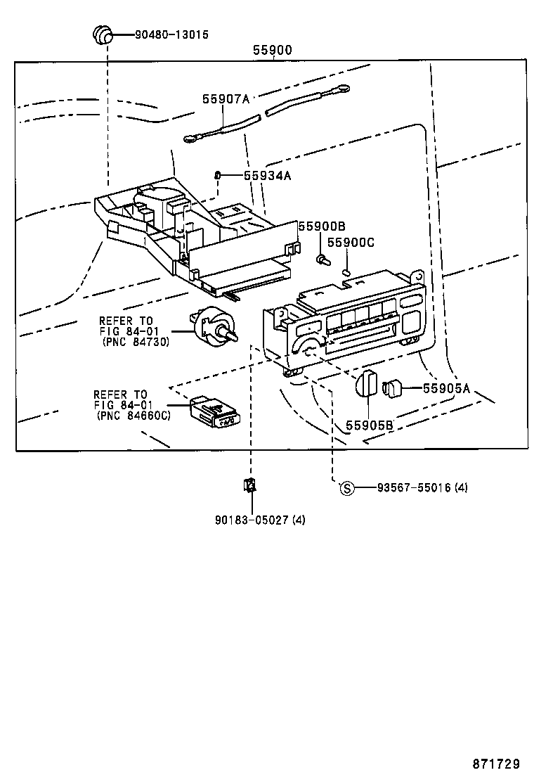 55846-17010 DUCT, HEATER TO REGISTER, NO.4 product image