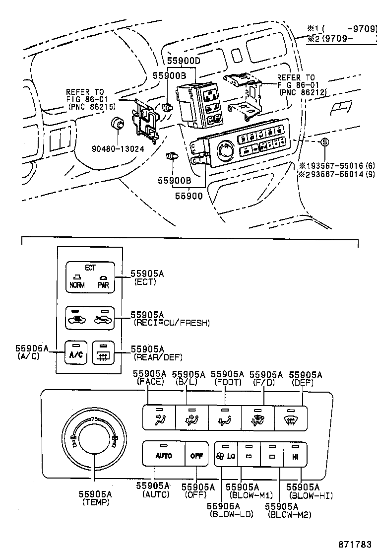 55843-AC010 DUCT, HEATER TO REGISTER, NO.1 product image