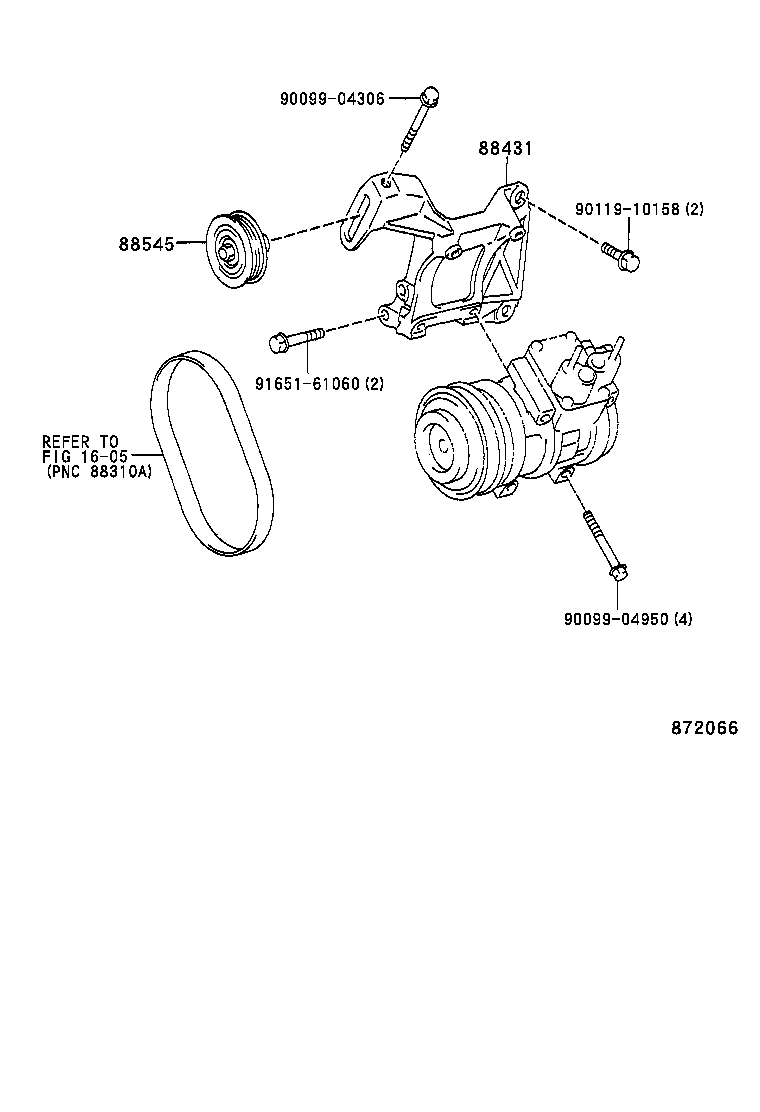 88320-30700 COMPRESSOR ASSY, COOLER product image