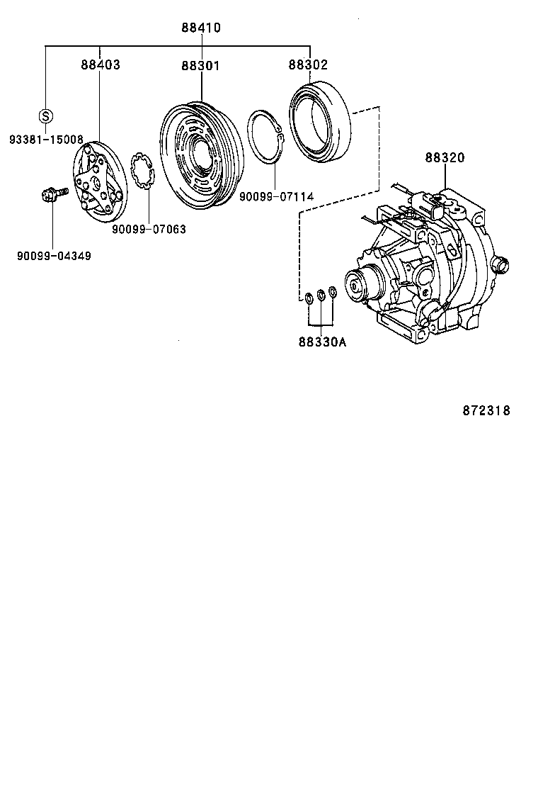 88320-10491 COMPRESSOR ASSY, COOLER product image