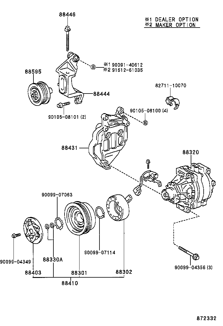 88320-10480 COMPRESSOR ASSY, COOLER product image