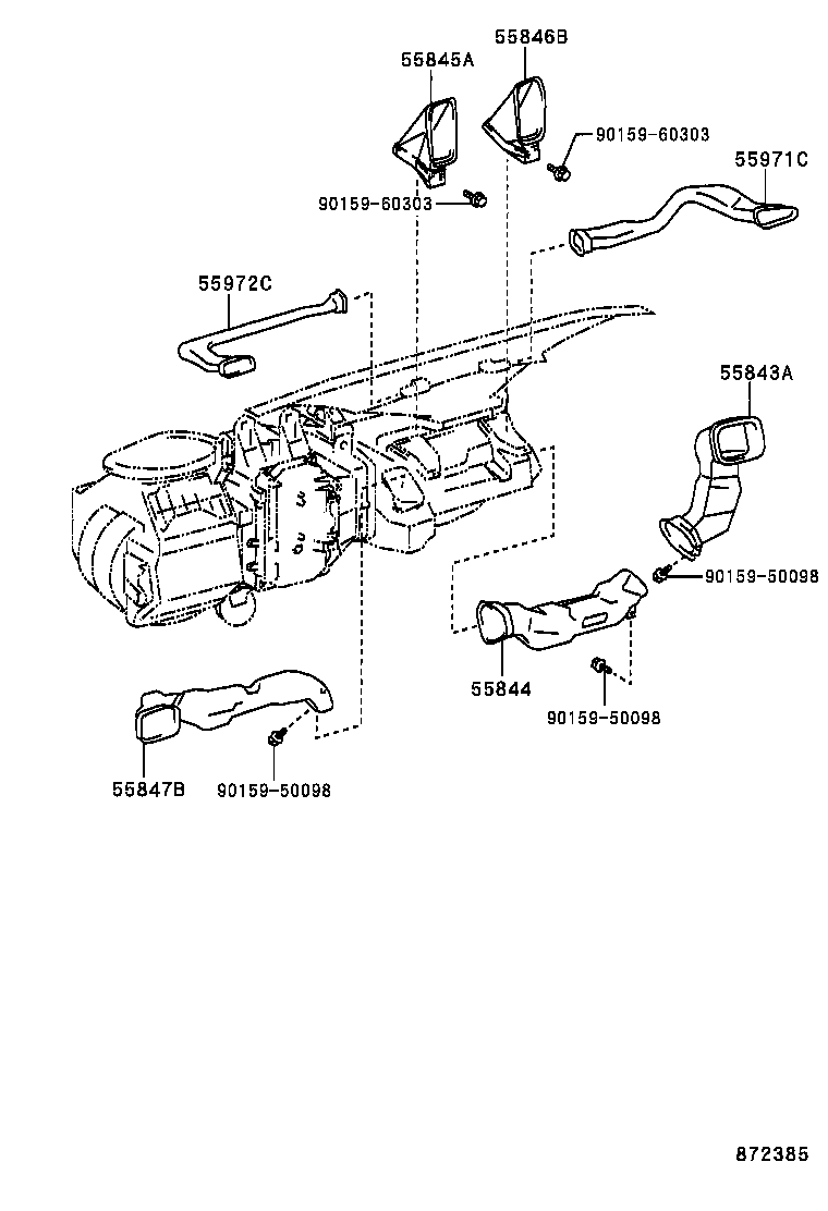 89437-60050 COVER, SENSOR product image