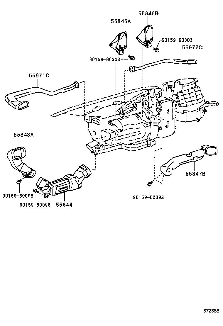 89437-60050 COVER, SENSOR product image