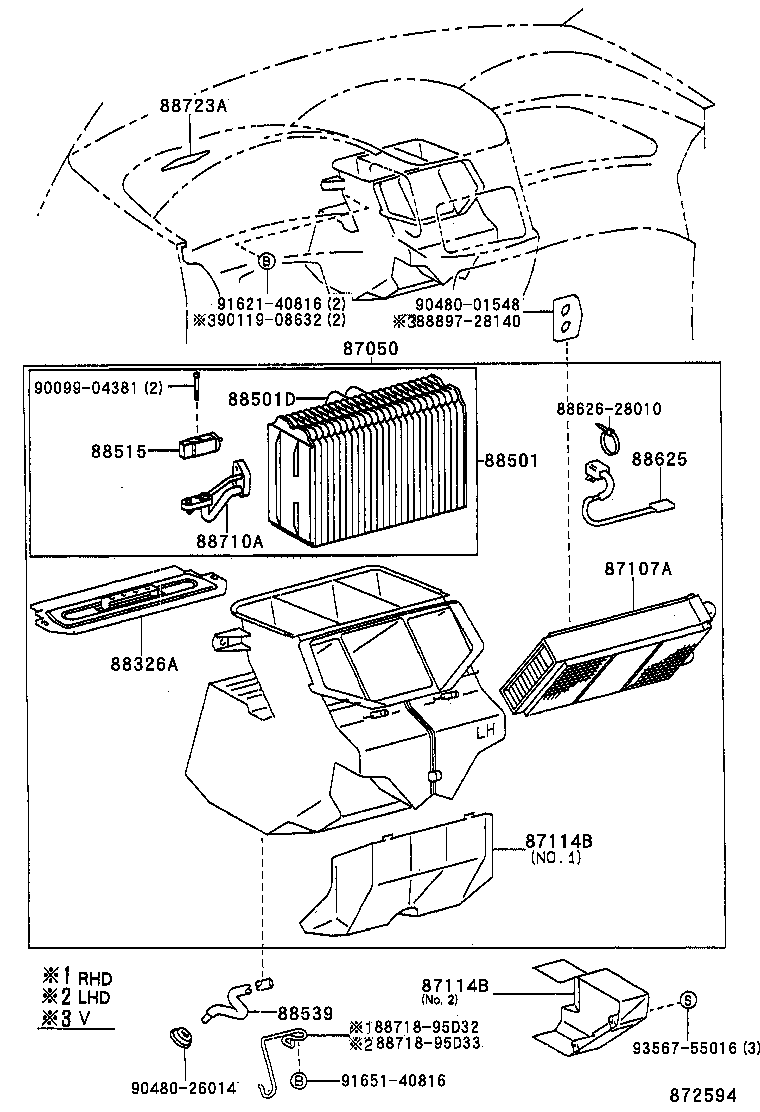 87105-95D02 FAN SUB-ASSY, BLOWER, REAR product image
