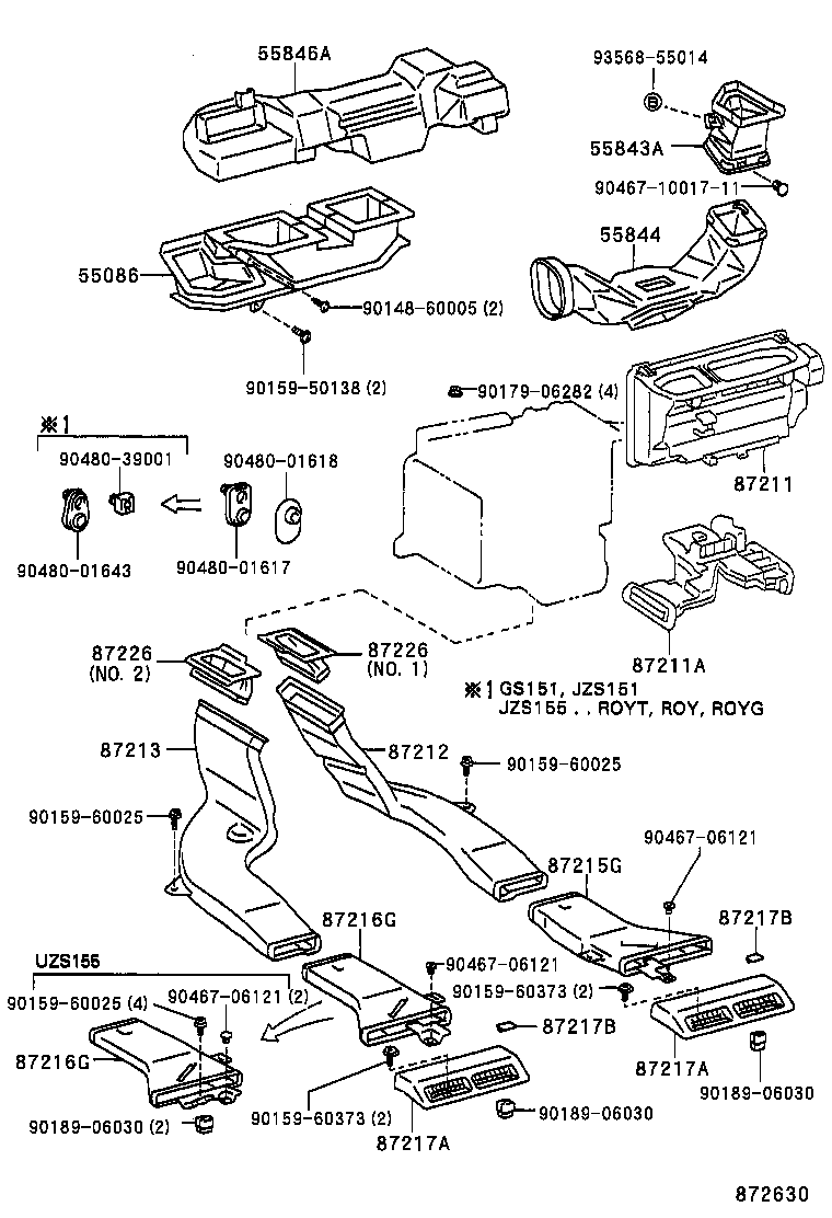 55902-30320 CONTROL SUB-ASSY, HEATER product image