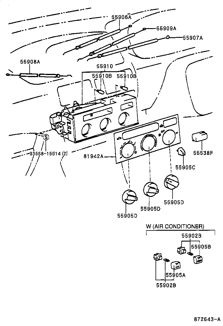 55843-13010 DUCT, HEATER TO REGISTER, NO.1 product image