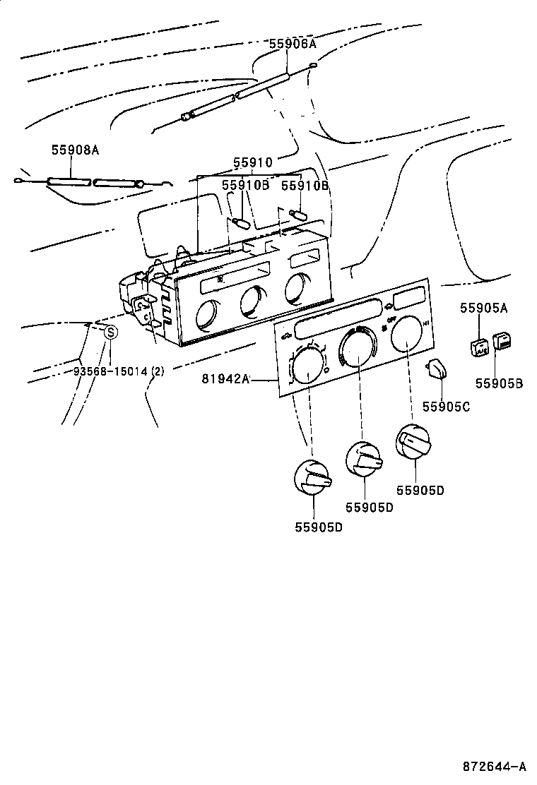 55843-13010 DUCT, HEATER TO REGISTER, NO.1 product image