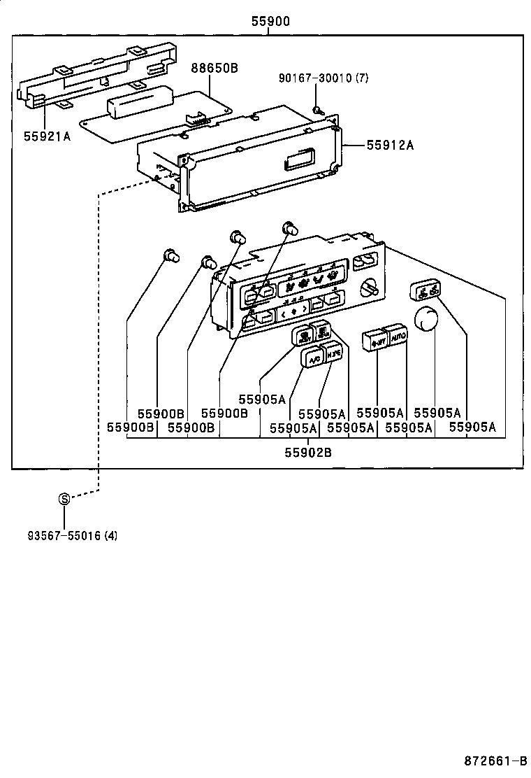 89437-60040-B0 COVER, SENSOR product image